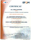 Certificate Boccardo